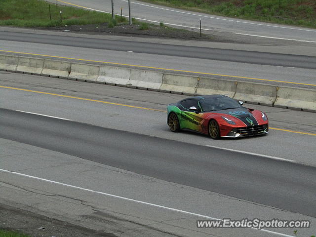 Ferrari F12 spotted in CdA, Idaho