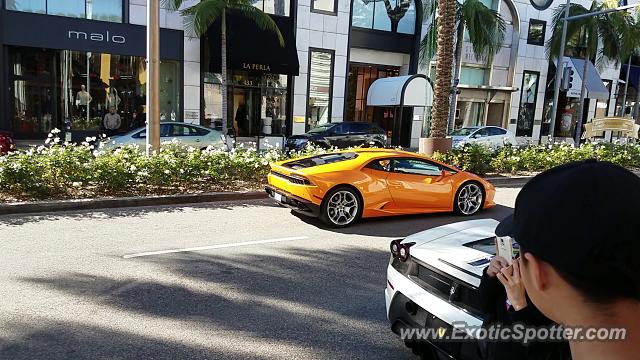 Lamborghini Huracan spotted in Beverly Hills, California