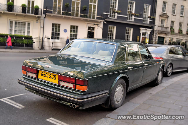 Bentley Turbo R spotted in London, United Kingdom