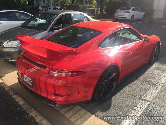Porsche 911 GT3 spotted in Northern VA, Virginia