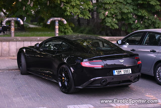 Aston Martin Vanquish spotted in Warsaw, Poland