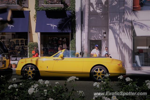 Rolls-Royce Phantom spotted in Beverly Hills, California