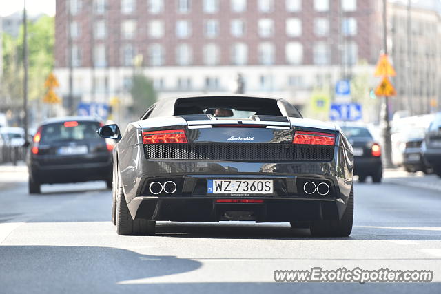 Lamborghini Gallardo spotted in Warsaw, Poland