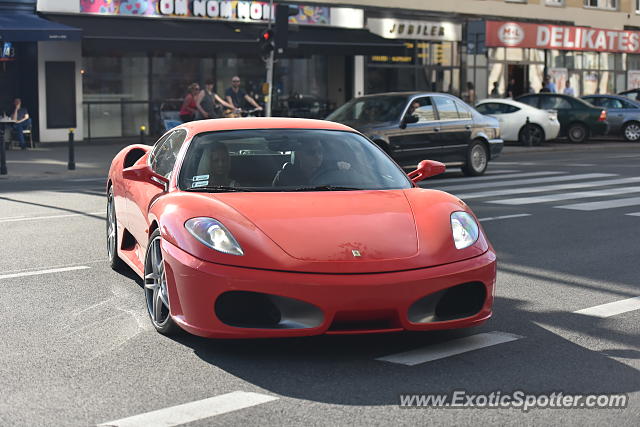 Ferrari F430 spotted in Warsaw, Poland