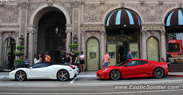 Ferrari 458 Italia spotted in Beverly Hills, California