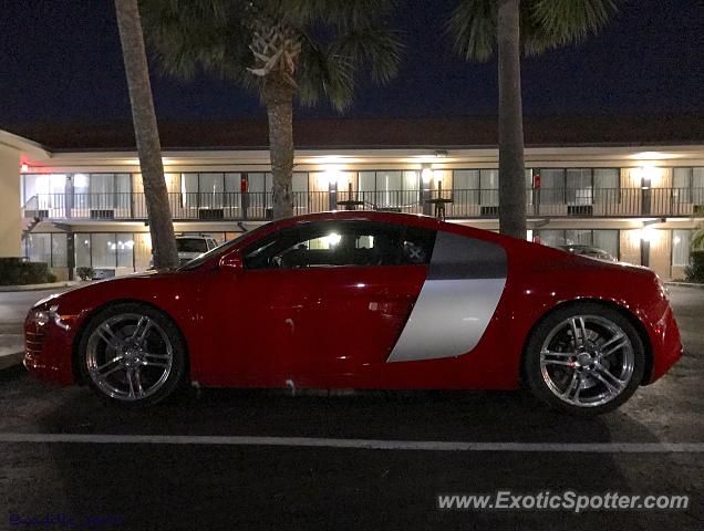 Audi R8 spotted in Fernandina Beach, Florida