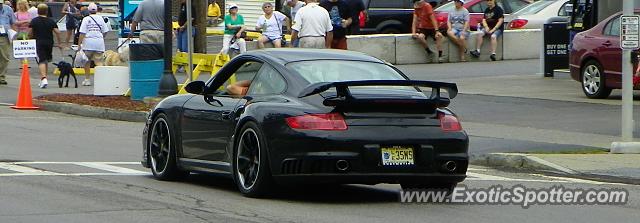Porsche 911 GT2 spotted in Watkins Glen, New York