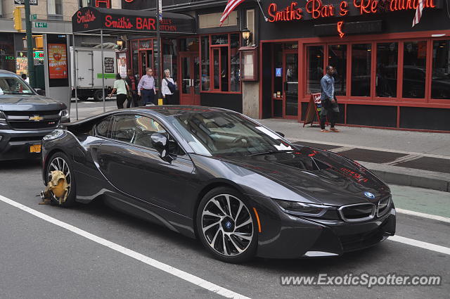 BMW I8 spotted in Manhattan, New York