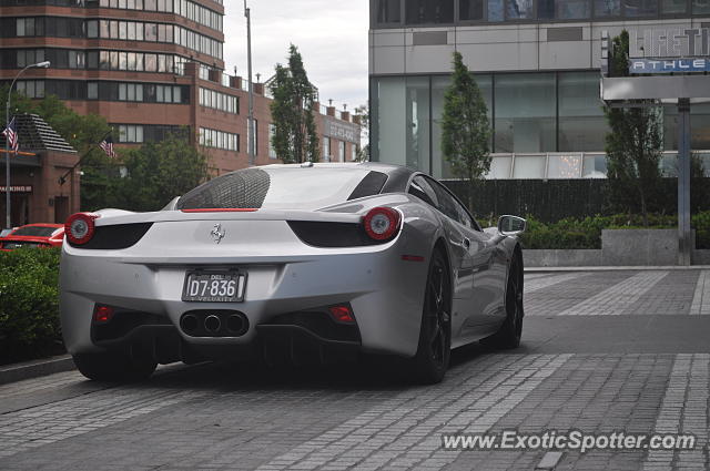 Ferrari 458 Italia spotted in Manhattan, New York
