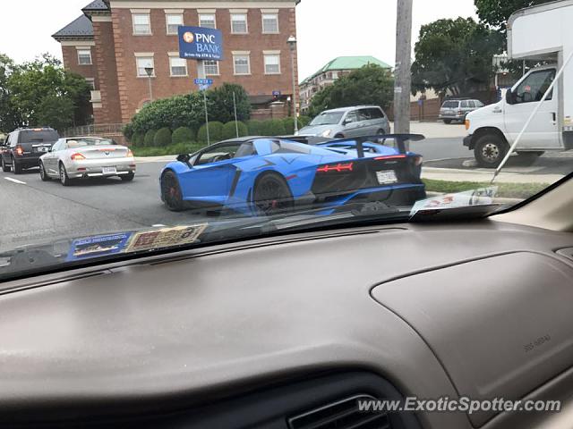 Lamborghini Aventador spotted in Mclean, Virginia