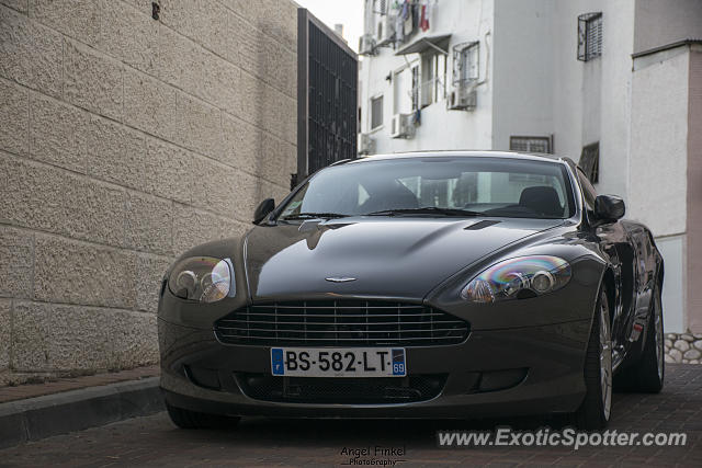 Aston Martin DB9 spotted in Ashdod, Israel