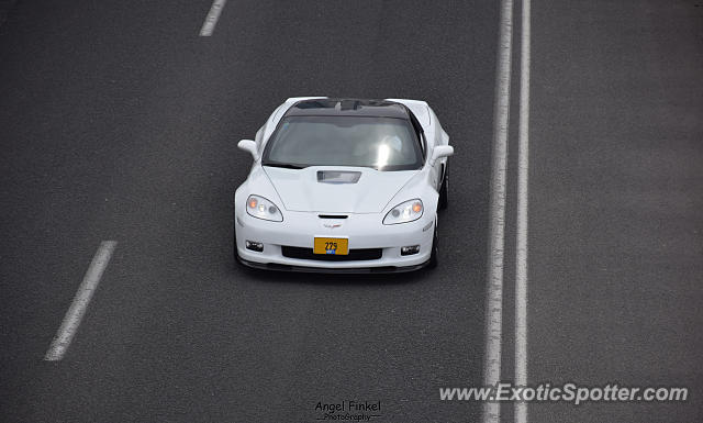 Chevrolet Corvette ZR1 spotted in Tel Aviv, Israel