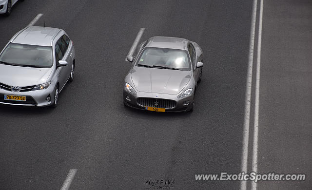 Maserati GranTurismo spotted in Tel Aviv, Israel