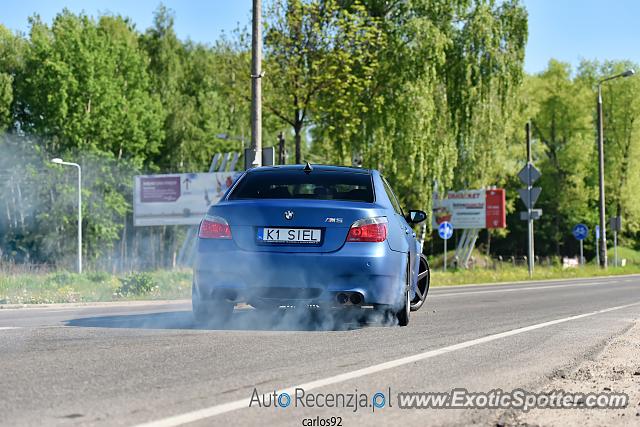 BMW M5 spotted in Warsaw, Poland