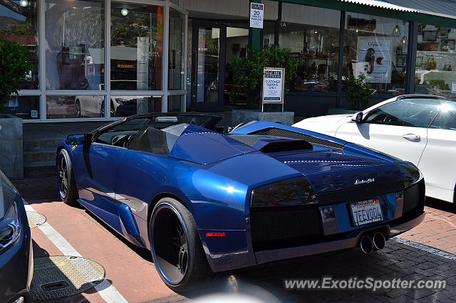 Lamborghini Murcielago spotted in Malibu, California