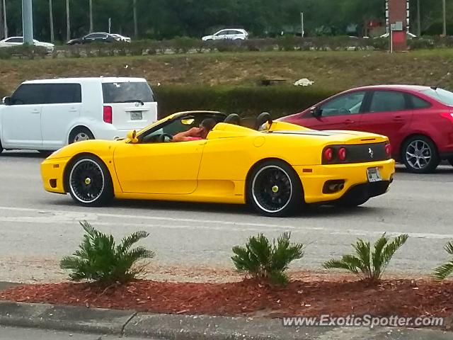 Ferrari 360 Modena spotted in Brandon, Florida