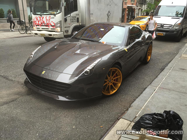 Ferrari California spotted in New York, New York