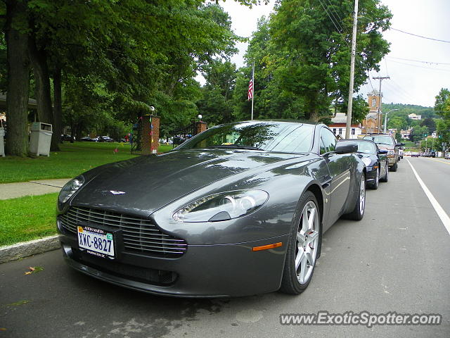 Aston Martin Vantage spotted in Watkins Glen, New York