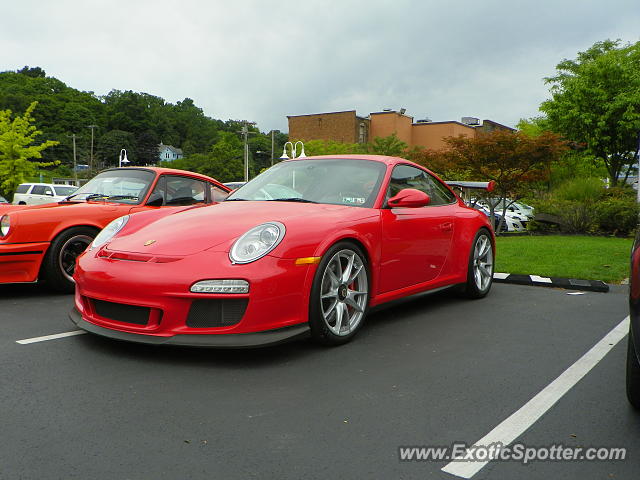 Porsche 911 GT3 spotted in Watkins Glen, New York