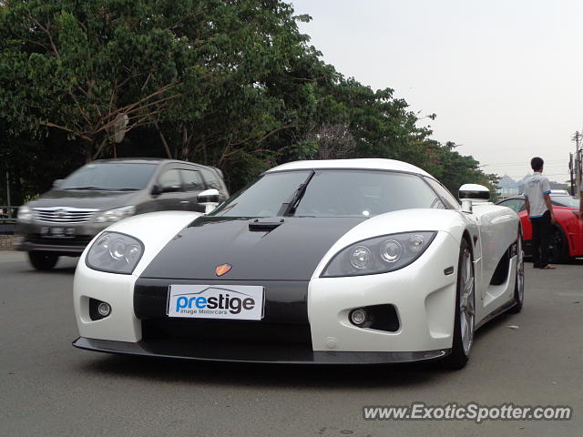 Koenigsegg CCX spotted in Jakarta, Indonesia