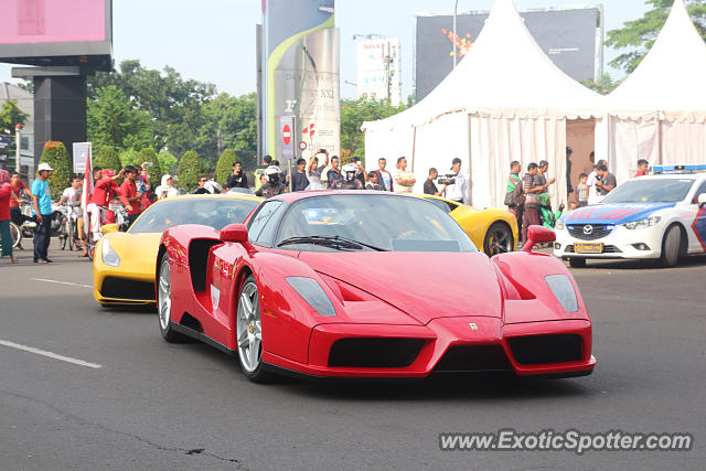 Ferrari Enzo spotted in Jakarta, Indonesia