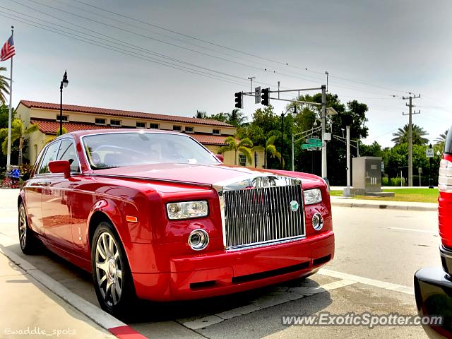 Rolls-Royce Phantom spotted in Palm Beach, Florida