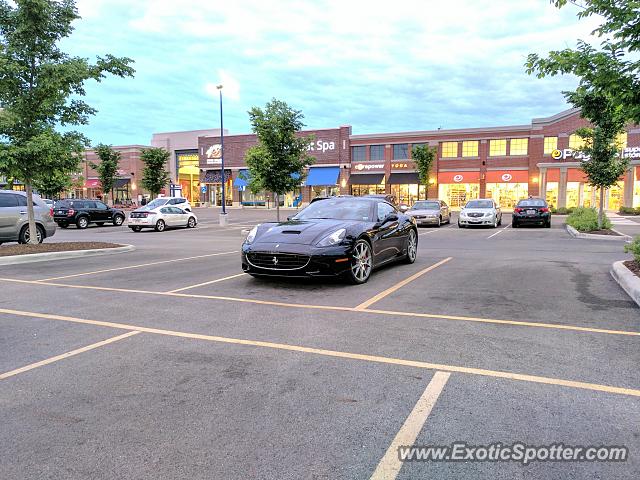 Ferrari California spotted in Columbus, Ohio
