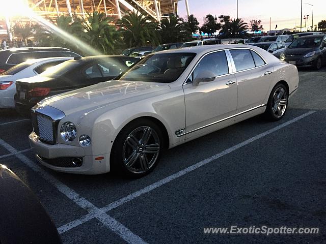 Bentley Mulsanne spotted in Santa Clara, California