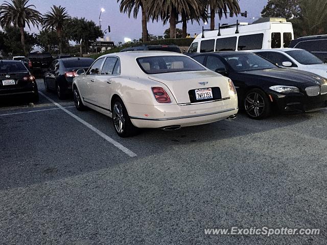 Bentley Mulsanne spotted in Santa Clara, California