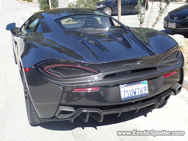 Mclaren 570S spotted in Woodside, United States