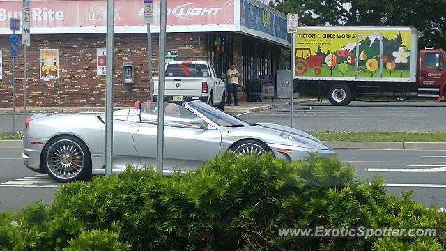 Ferrari F430 spotted in Jackson, New Jersey