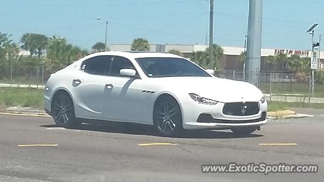 Maserati Ghibli spotted in Apollo Beach, Florida