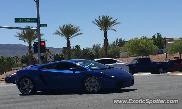 Lamborghini Gallardo spotted in Henderson, Nevada