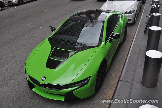 BMW I8 spotted in Manhattan, New York