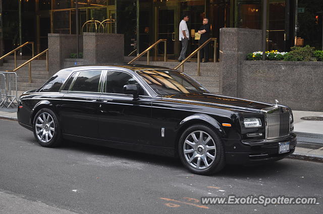 Rolls-Royce Phantom spotted in Manhattan, New York