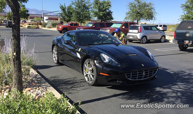 Ferrari California spotted in Saint George, Utah