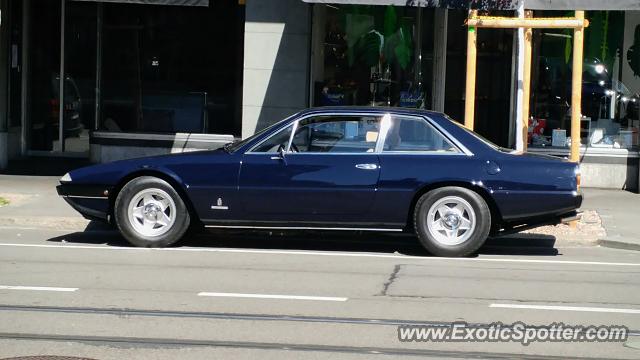 Ferrari 412 spotted in Zurich, Switzerland