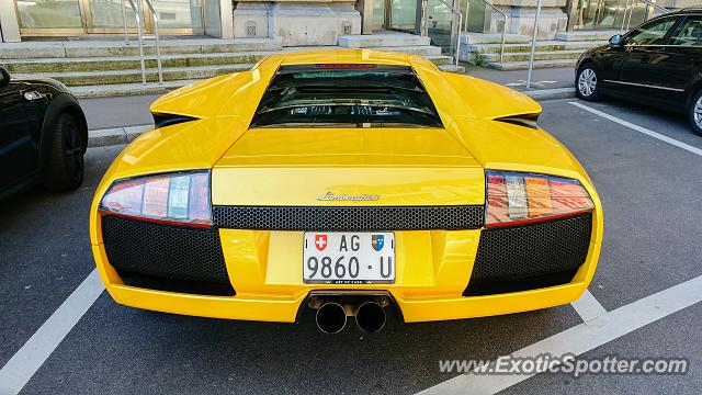 Lamborghini Murcielago spotted in Zurich, Switzerland