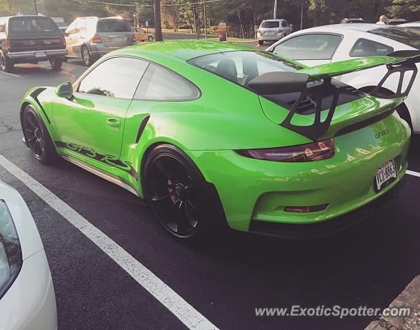 Porsche 911 GT3 spotted in Great Falls, Virginia