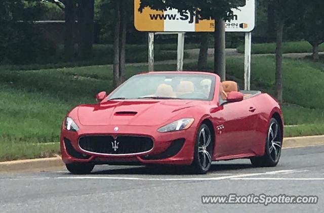 Maserati GranTurismo spotted in Annapolis, Maryland