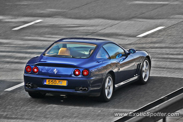 Ferrari 550 spotted in Bramham, United Kingdom