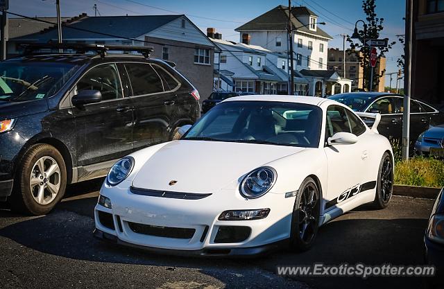 Porsche 911 GT3 spotted in Asbury Park, New Jersey