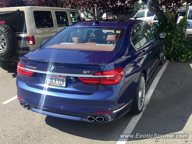 BMW Alpina B7 spotted in Tiburon, California