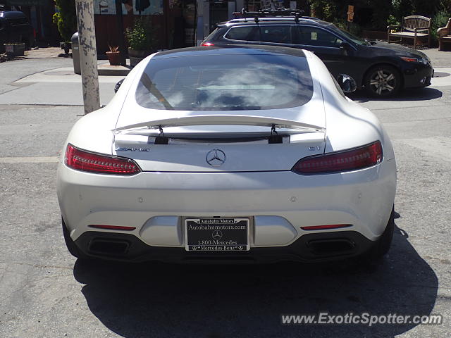 Mercedes AMG GT spotted in Woodside, United States