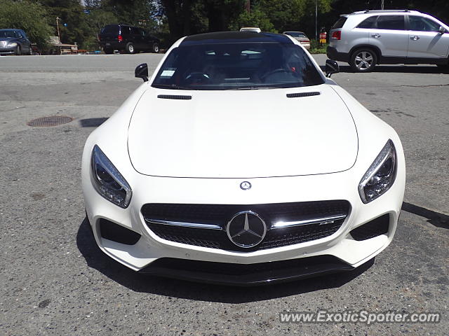 Mercedes AMG GT spotted in Woodside, United States