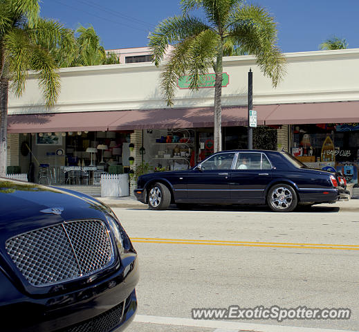 Bentley Arnage spotted in Palm Beach, Florida