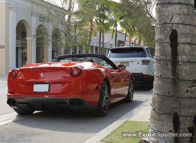 Ferrari California spotted in Palm Beach, Florida