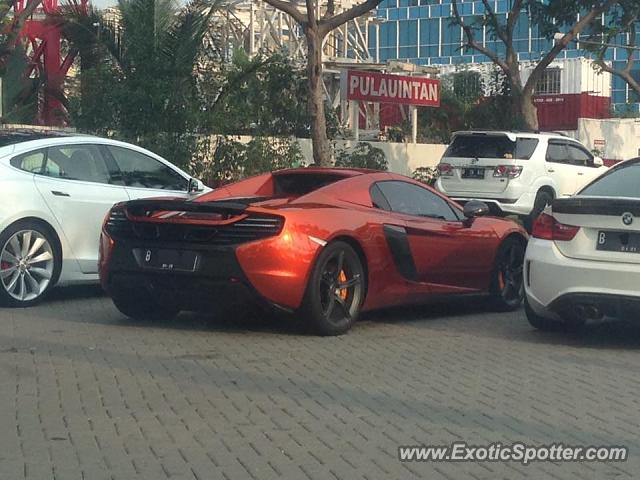 Mclaren 650S spotted in Jakarta, Indonesia