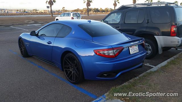 Maserati GranTurismo spotted in Ocean Beach, California