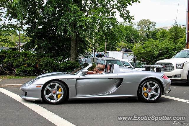 Porsche Carrera GT spotted in Greenwich, Connecticut